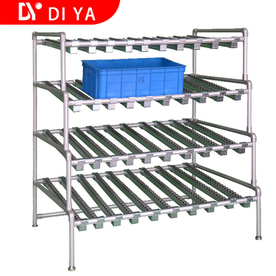 Black Metal Sheet Frame Roller Slide Track For Smooth Operation