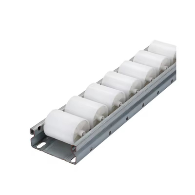 Black Metal Sheet Frame Roller Slide Track For Smooth Operation