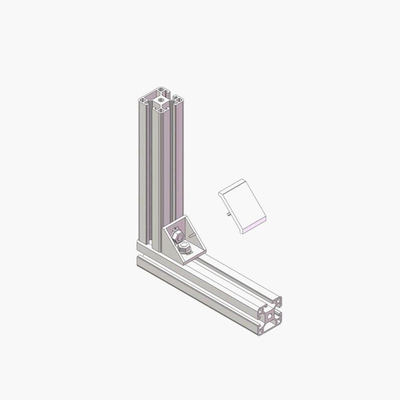 30*30H Aluminum Alloy Profile Frame Aluminum Profile Accessories Workbench Processing Customization