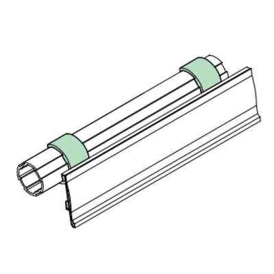 DYP28-06 Third Generation Lean Tube Assembly Accessories Flow Roller Track Parts Plastic Clip