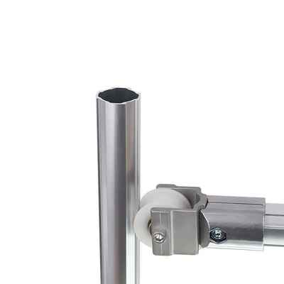 DYE28-28  Grooves Support Rollers Aluminum Lean Pipe