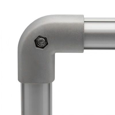 DYJ43-A15 Hot Sale Aluminum Pipe Connector Aluminum Alloy Joint 90 Degree for OD 43mm Aluminum Pipe