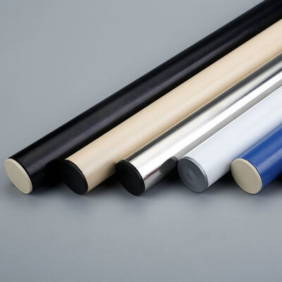Lean Pipe Systems Use Assemble OD 28mm PE Steel Pipe Extrusion Welding Technology Shelving Lean Tube