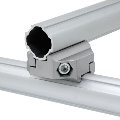 Βιομηχανικός αλουμινίου Lean Tube Connector Αλουμινίου Alloy Pipe Lean Line κατασκευής με αποτελεσματική σύνδεση