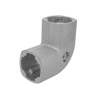 Εμφάνιση του συνδέσμου 90 Lean Tube Aluminum Tube Joint Aluminum Angle Accessory Profile