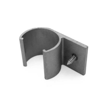 DYE28-01 28mm Aluminum Lean Pipe Spindle Fixture Holder Fastening Clasp Fxied Plate Clasp