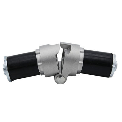 OD 28mm Lean Pipe Connector Διπλό σωλήνα κινητή σύνδεση Χίντζερ σύνδεση για τραπέζι εργασίας