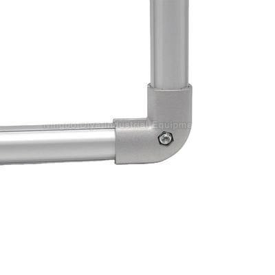 Εξαρτήματα μεταλλικών σωλήνων DYJ19-A15 Διπλής κατεύθυνσης στρογγυλή γωνία 90 μοιρών, σύνδεσμος αλουμινίου, σύνδεσμος σωλήνα