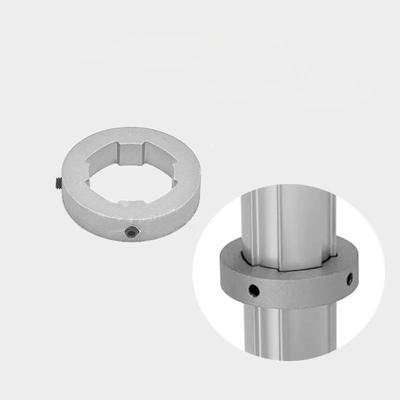 Εξαρτήματα σωλήνων αλουμινίου DYE19-03 Lean Pipe Slider Οριζόντιος Δακτύλιος Τοποθετημένος Slider Σταθερός Τοποθετητής