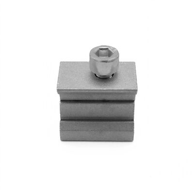 Zinc Plated Surface 28mm Size Aluminum Pipe Connector with Female and Male Connection for Industrial Use