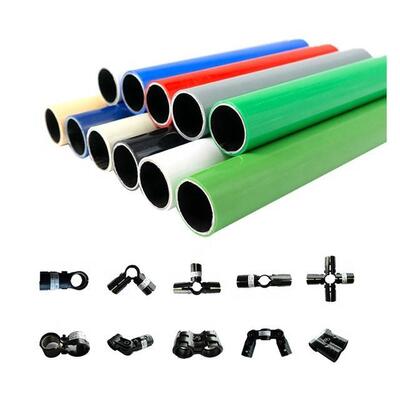 Συστήματα Lean Pipe Χρησιμοποιούν Εγκαταστήστε OD 28mm PE Steel Pipe Τεχνολογία Έκτασης Ένταξης